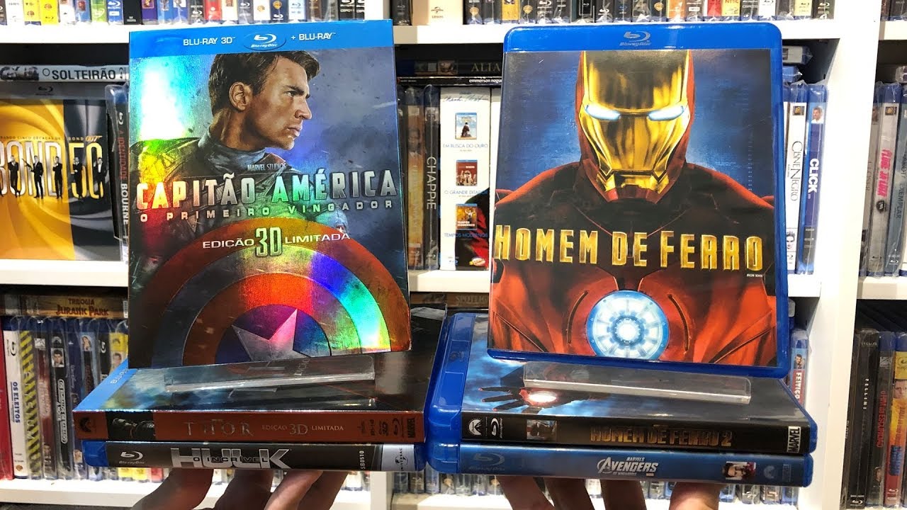 Coleção em Blu-Ray do Universo Cinematográfico Marvel (Fase 1)