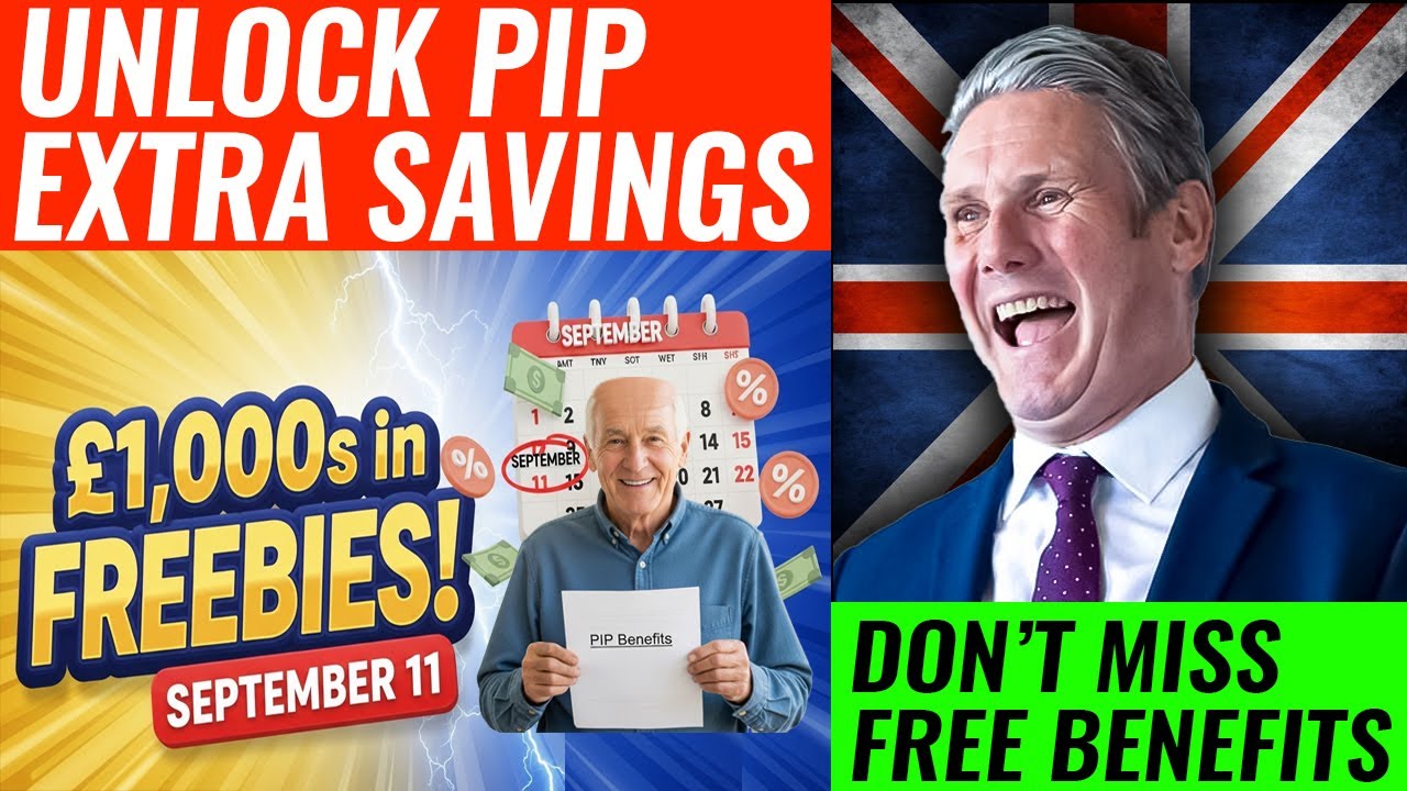 PIP Benefits Shockwave: Unlock &pound;1,000s in Hidden Freebies & Discounts This September 11!
