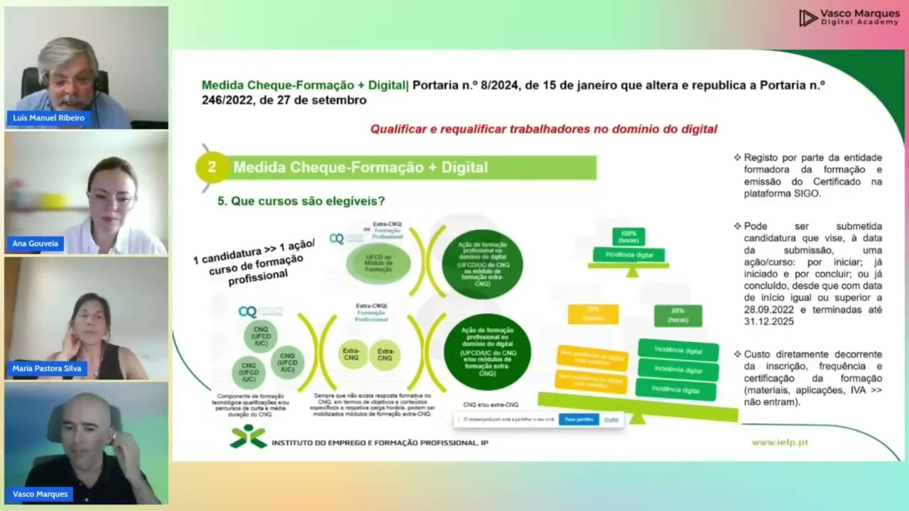 10  Cursos elegíveis