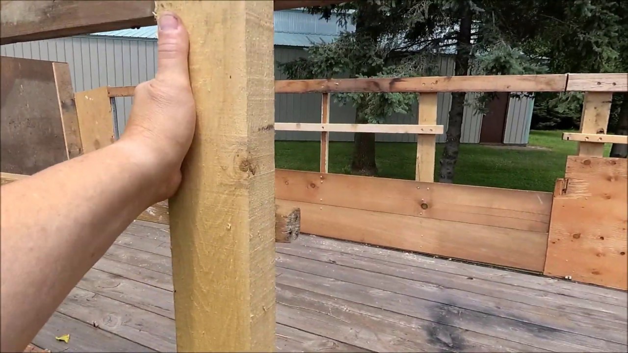 Building Sides for Car Trailer
