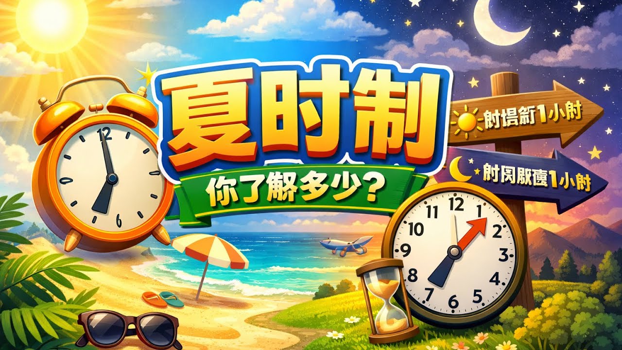 187. 你喜欢夏时制吗？