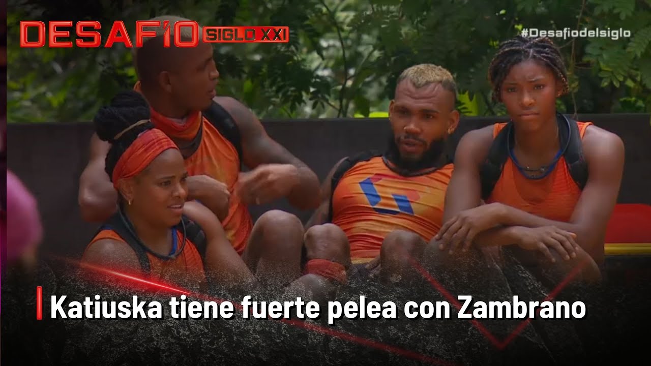 Pelea de Katiuska y Zambrano: ella lo llamó animal y él la amenazó con el chaleco| Desafío del Siglo