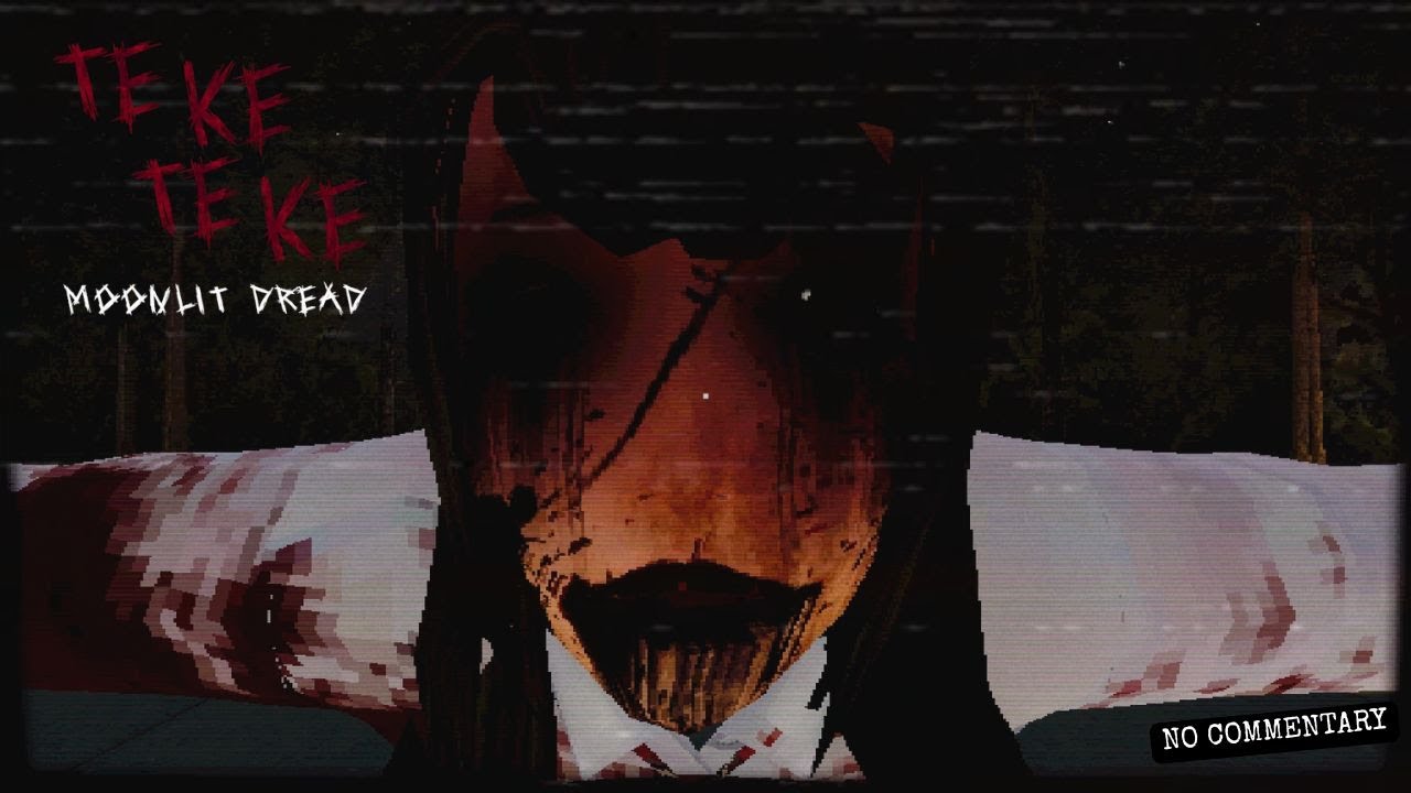 TEKE TEKE: Moonlit Dread - Full Game | No Commentary Japanese Indie Horror Gameplay