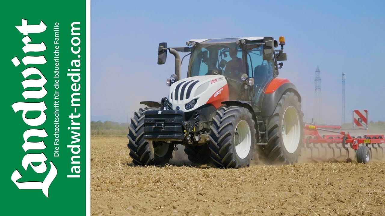 Steyr Expert CVT Fahrbericht | landwirt-media.com