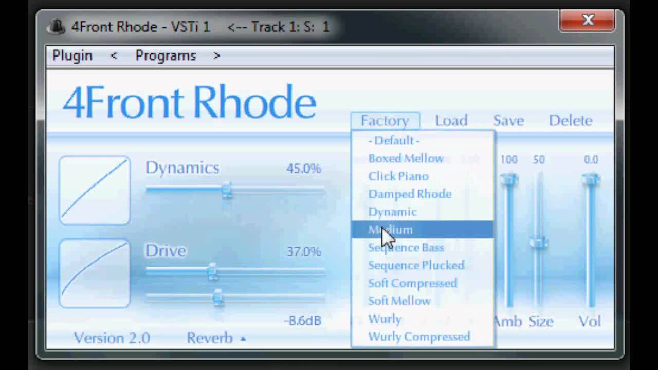 4Front Rhodes free VST Plugin Download