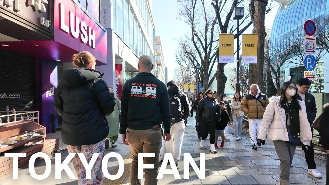 原宿・表参道散歩 |【4K】 Walking Harajuku and Omotesando Tokyo Japan (Jan. 2026)