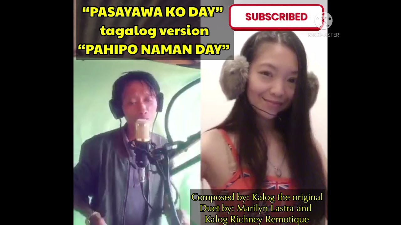 PAHIPO NAMAN DAY [Revival of PASAYAWA KO DAY] composed by: #Richney&CheTv #duetbyMarilynLastra
