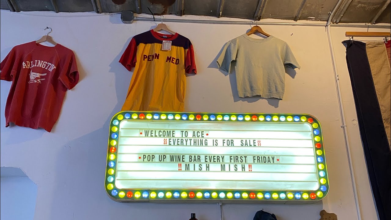  Ace Outpost Philly, Frederick Scott, Lapstone and Hammer, Buffalo Exchange, Uniqlo S/S 26 pieces 