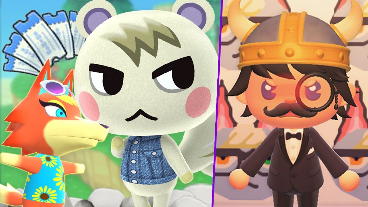Spending 50x Nook Miles Tickets in Animal Crossing