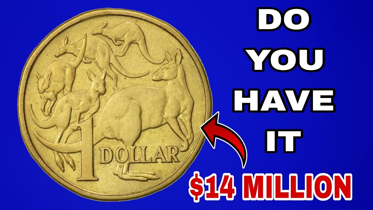 The Royal Treasure: Elizabeth II 1984 Australia One Dollar Coin Worth Millions! Old coin big money. 