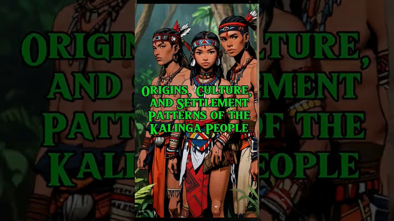 Origins, Culture, and Settlement Patterns of the Kalinga People #shorts