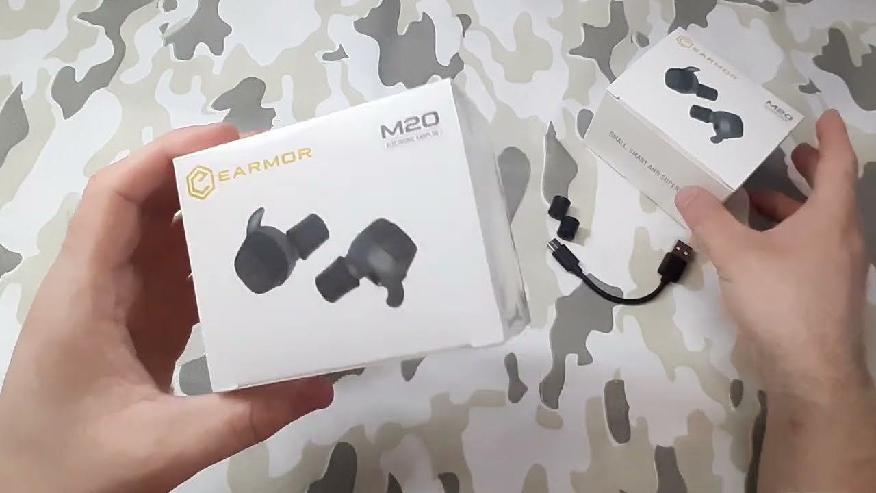 Активные тактические беруши для стрельбы Earmor M20 Tactical