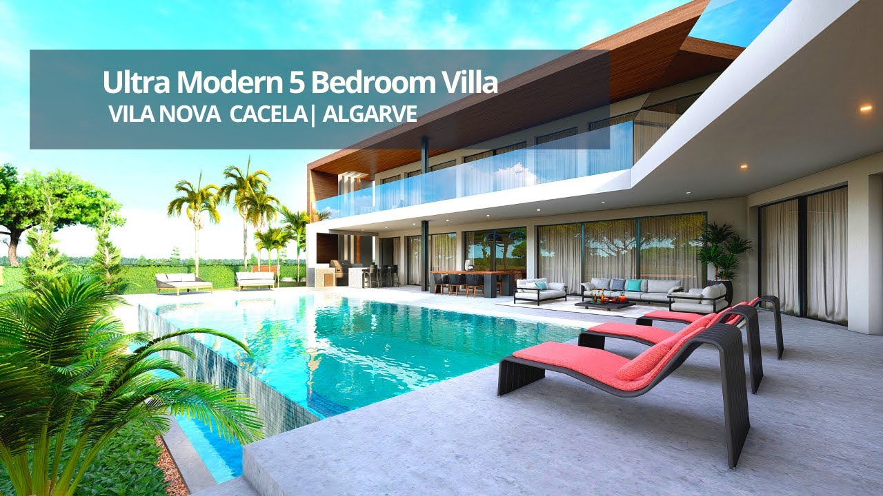 VILA NOVA CACELA - Ultra Modern 5 Bedroom Villa for sale in the Algarve