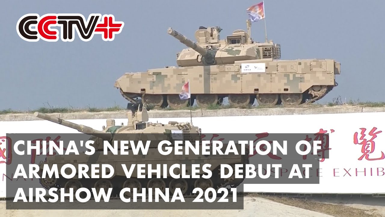 China's New Generation of Armored Vehicles Debut at Airshow China 2021