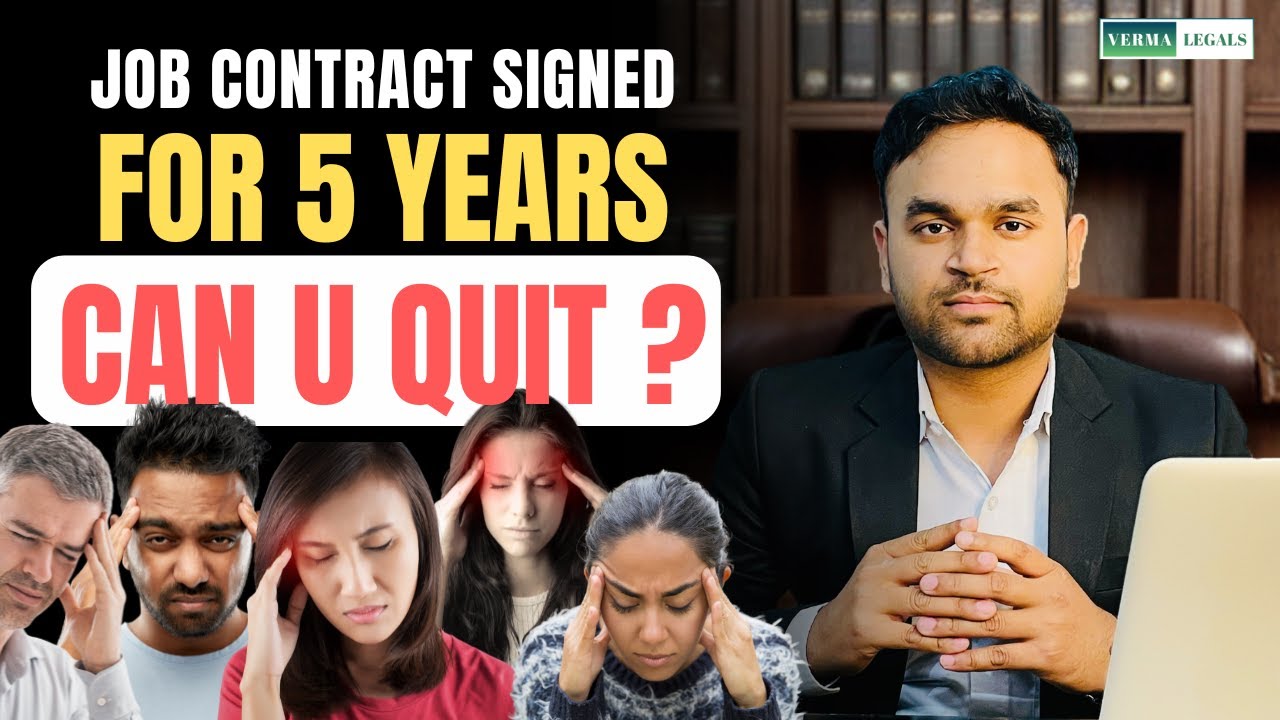 Can You Leave Job After Signing Bond? | Job Contract Law in India