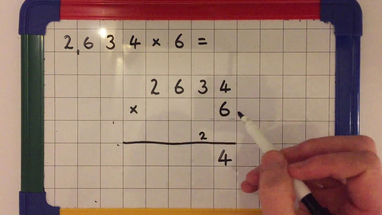 Column Multiplication - Year 5 (Voice)