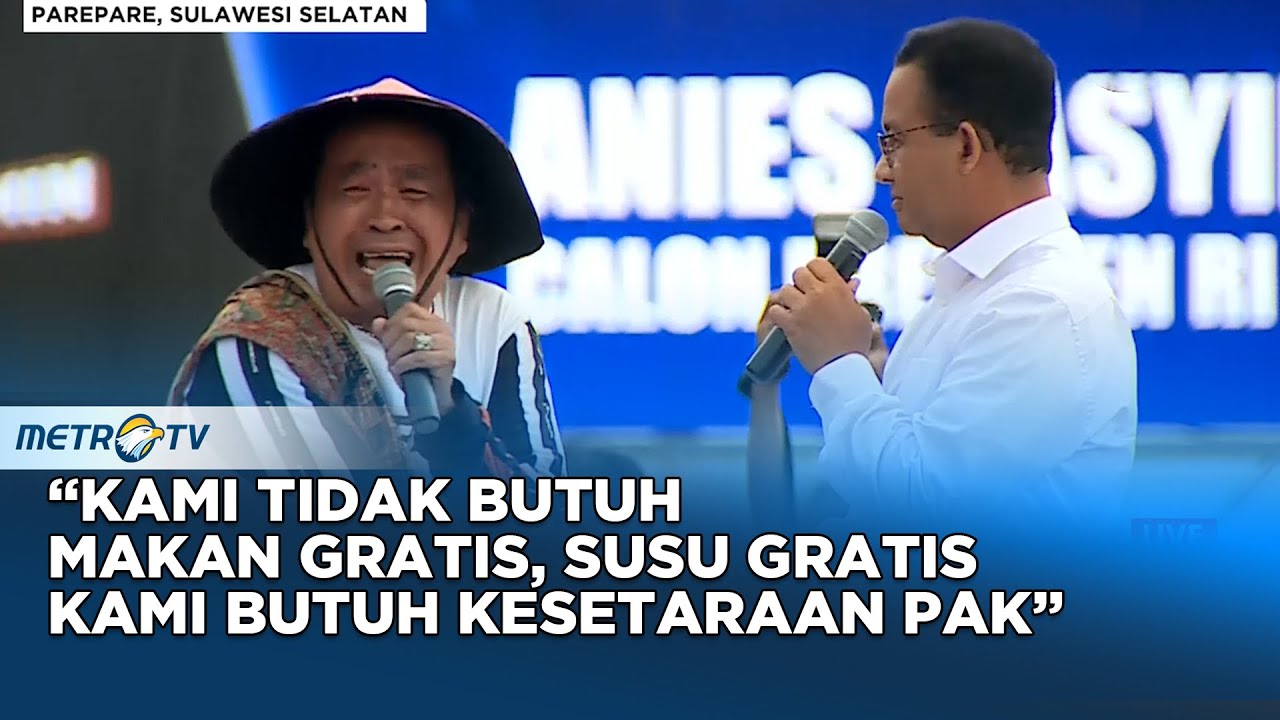 RINDU PERUBAHAN! Harapan Besar Warga Parepare Ingin Anies Jadi Presiden