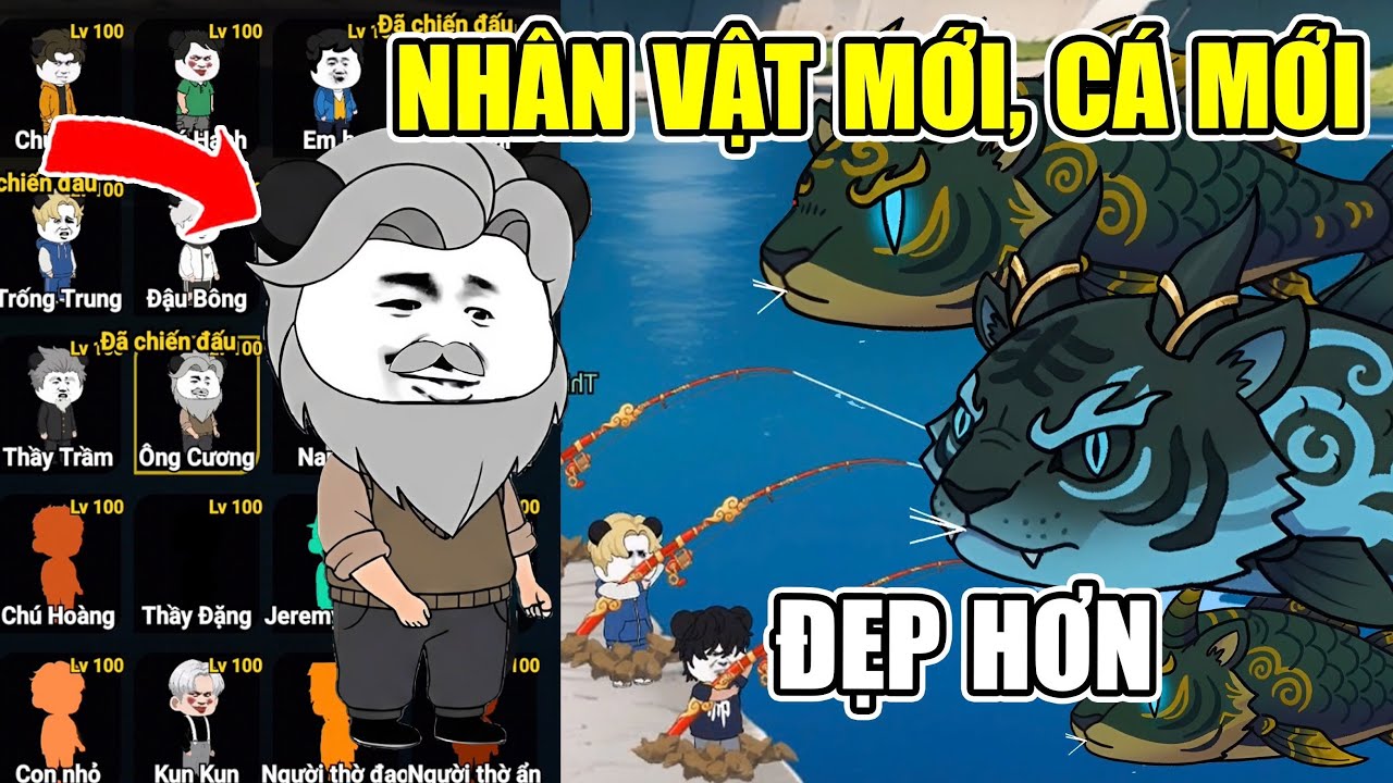 PH&Aacute;T HIỆN 12 NH&Acirc;N VẬT MỚI, C&Aacute; MỚI THAY ĐỔI NGOẠI H&Igrave;NH SỨC MẠNH SI&Ecirc;U ĐẸP C&Acirc;U C&Aacute; VẠN C&Acirc;N