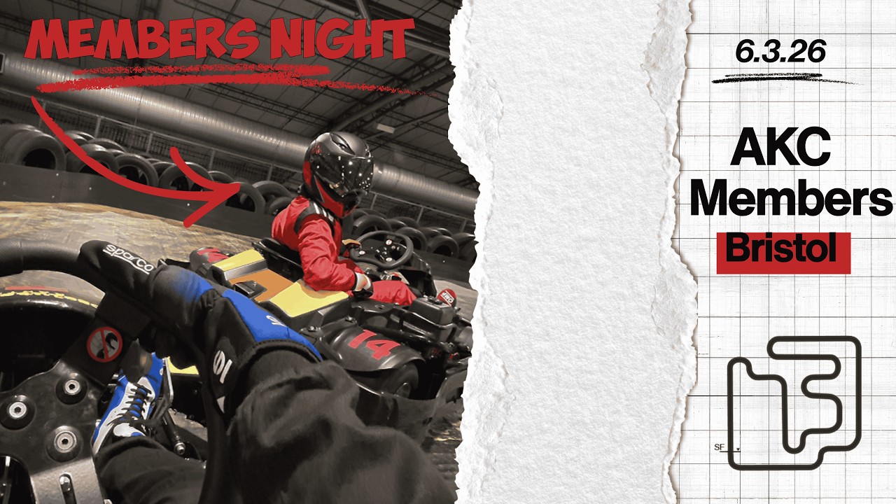 1,000m Track. Members Night. | Absolutely Karting Bristol |