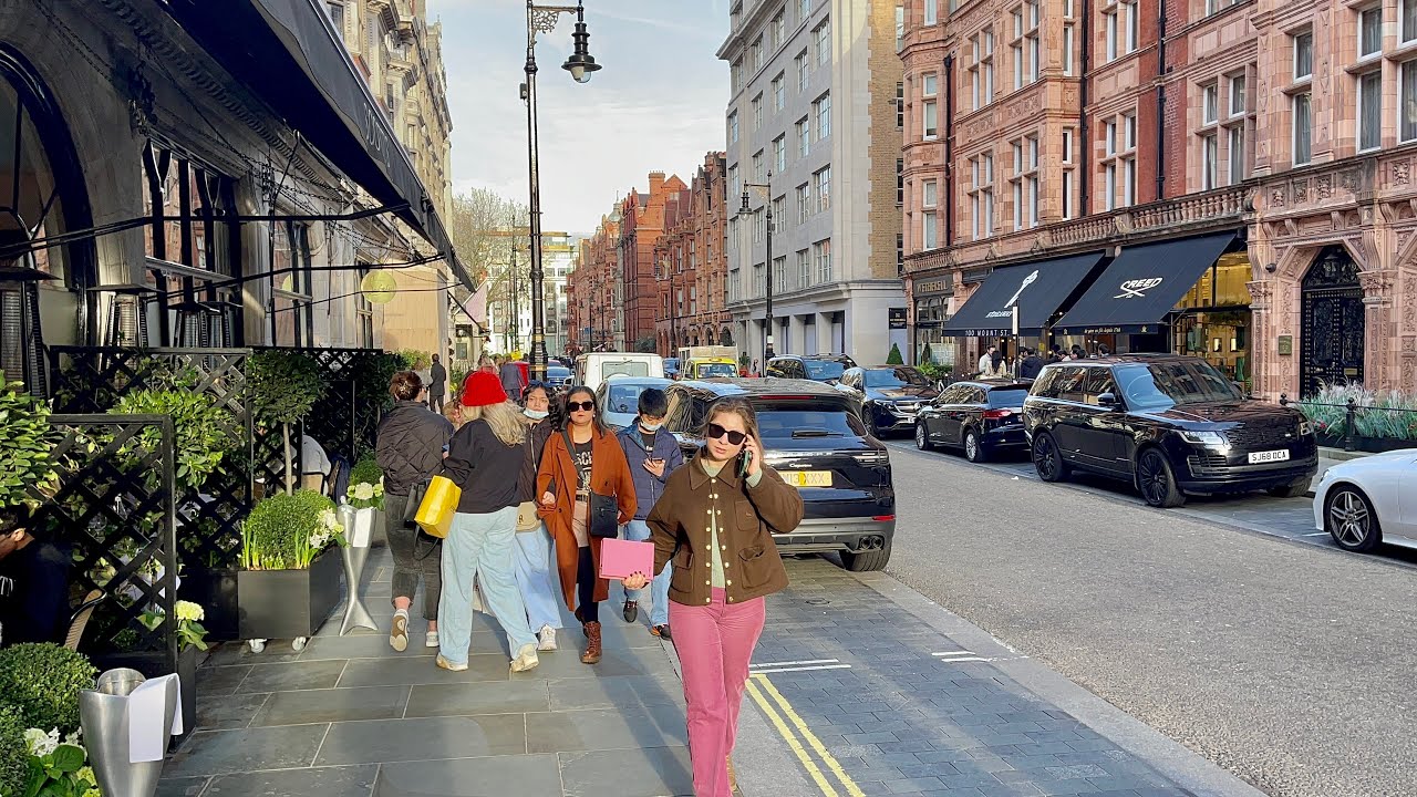 London Walk | Most Expensive Neighborhood in London MAYFAIR Posh area in Central London [4K HDR]