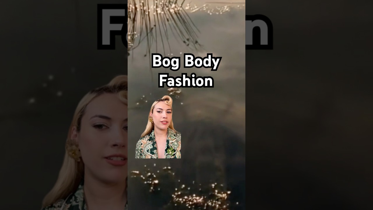 Bog Body Fashion 🧟 Серия вдохновлена ​​@geodesaurus #ScaryFashionMonth #Bogs #OldestClothing #Flo...