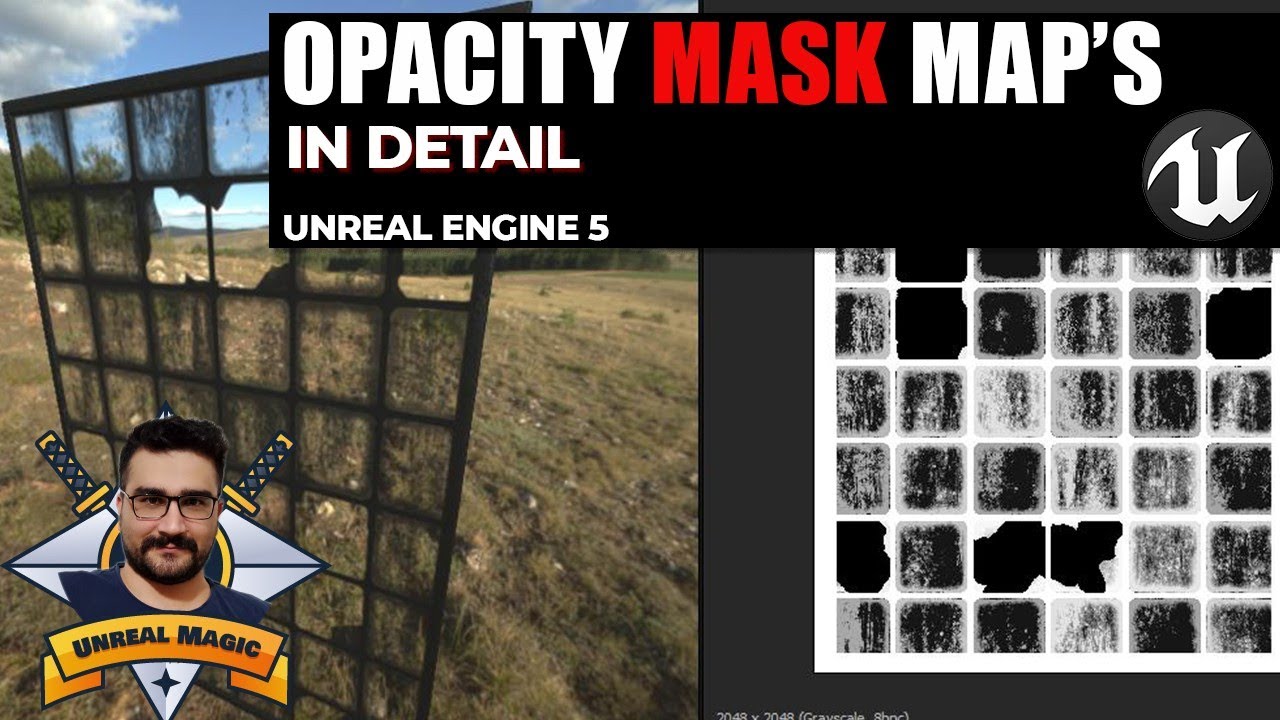 Unreal engine 5 material opacity mask beginner tutorial