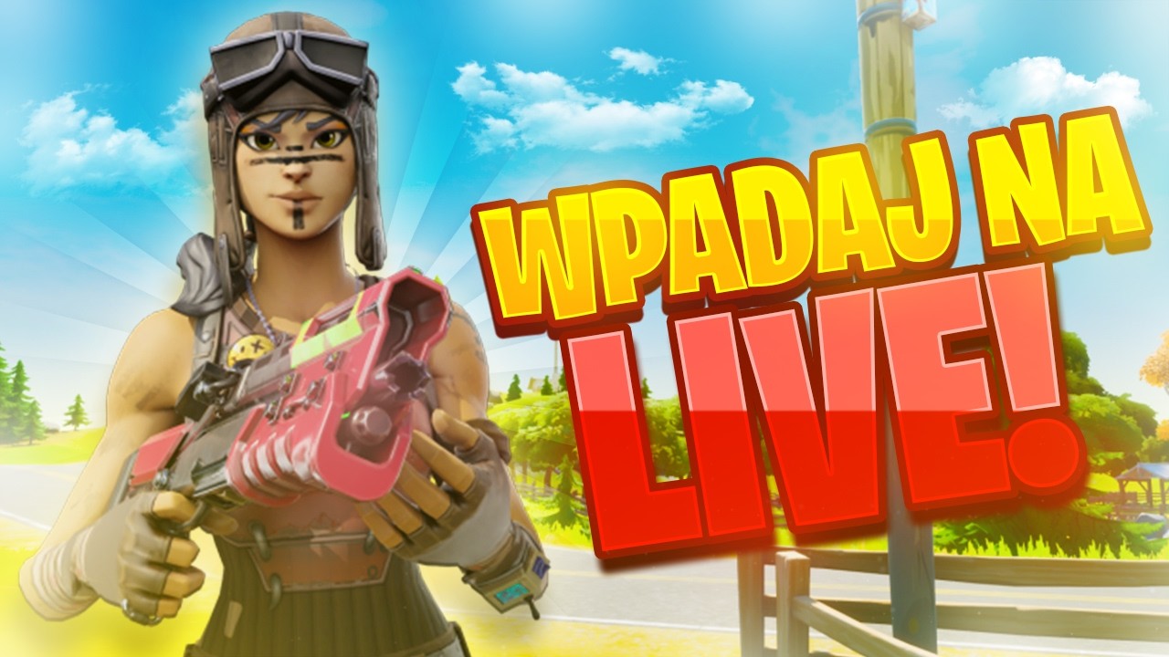 FORTNITE GRY Z WIDZAMI! WBIJAJ POGRAĆ