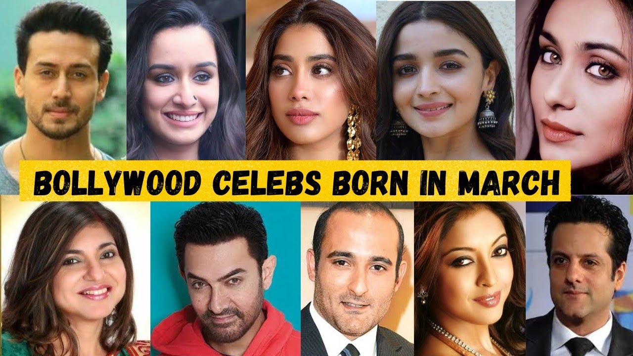Bollywood Celebrities Born In March | Celebs Birthday in March