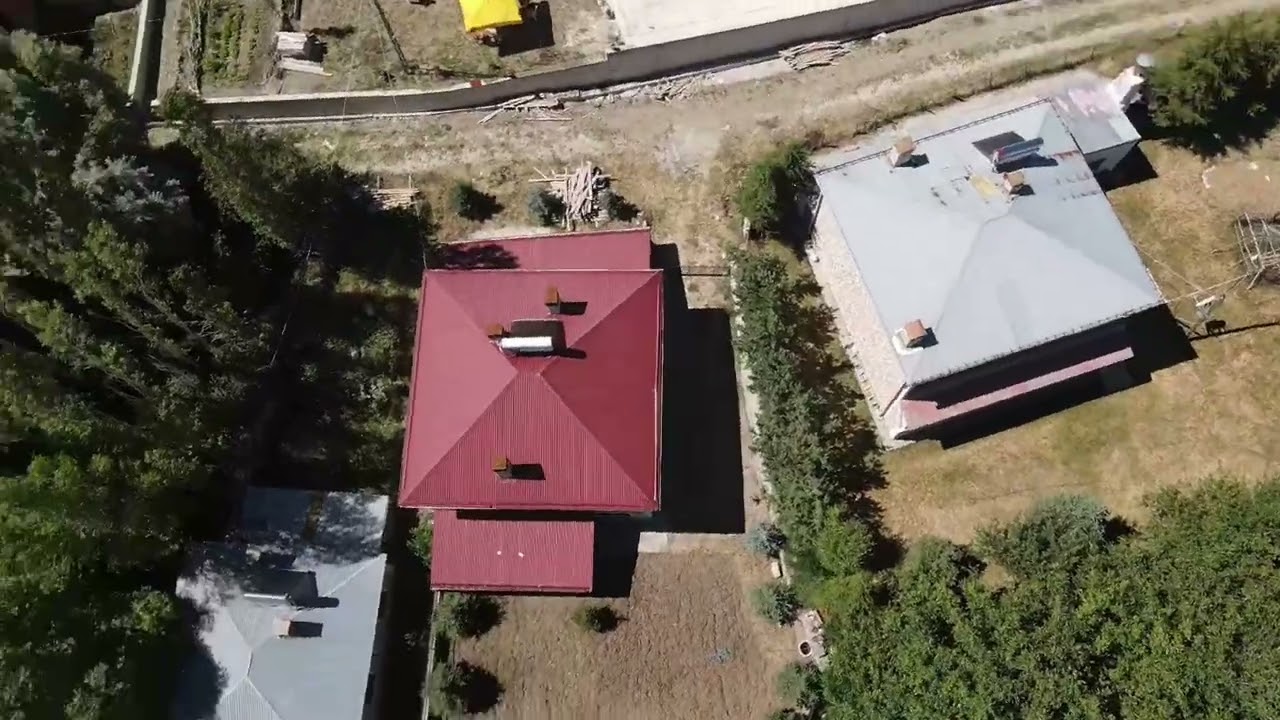 Sivas hafik değirmenboğazı köyü dron görüntüsü