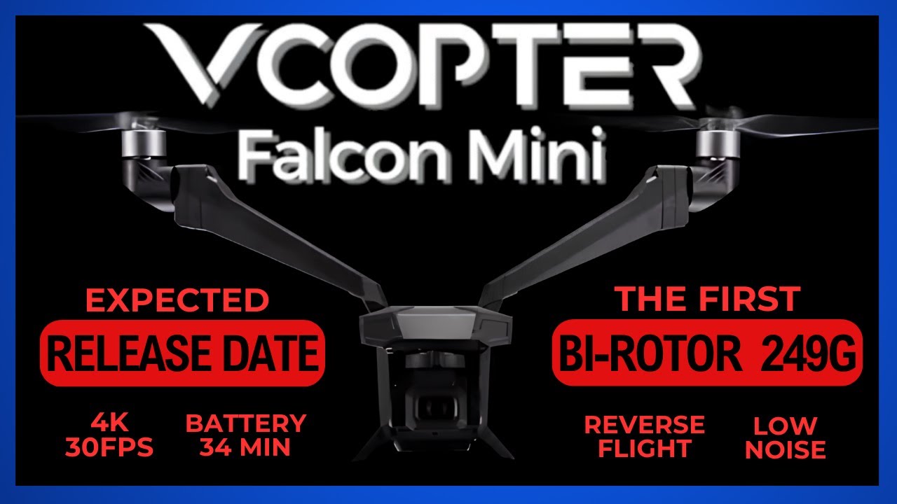 DJI Mini has a New Rival? V-Copter Falcon Mini Release Date & Features