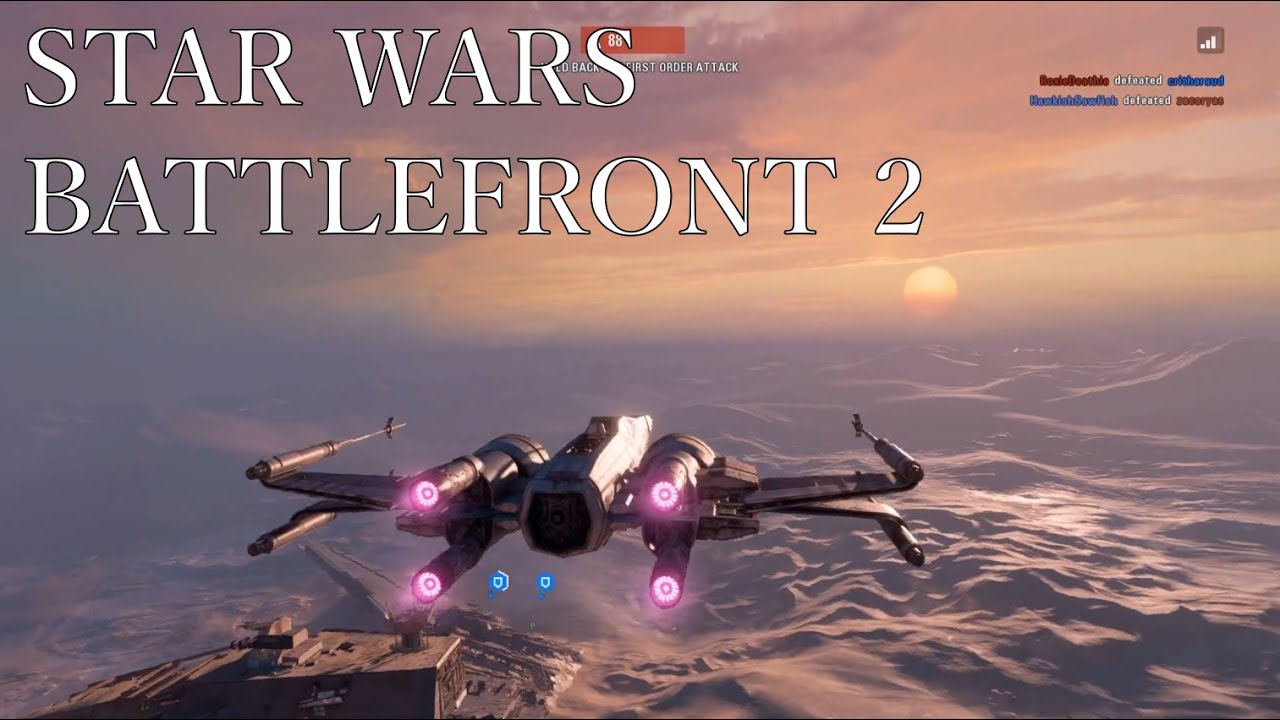 Star Wars Battlefront 2 - Galactic Assault - Jakku - Resistance Gameplay (No Commentary)