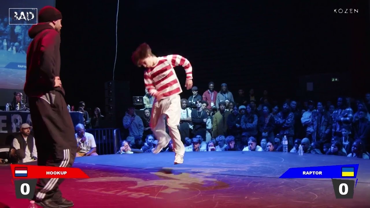 HOOKUP vs RAPTOR - Battle BAD 2024 - BREAKING TOP 16