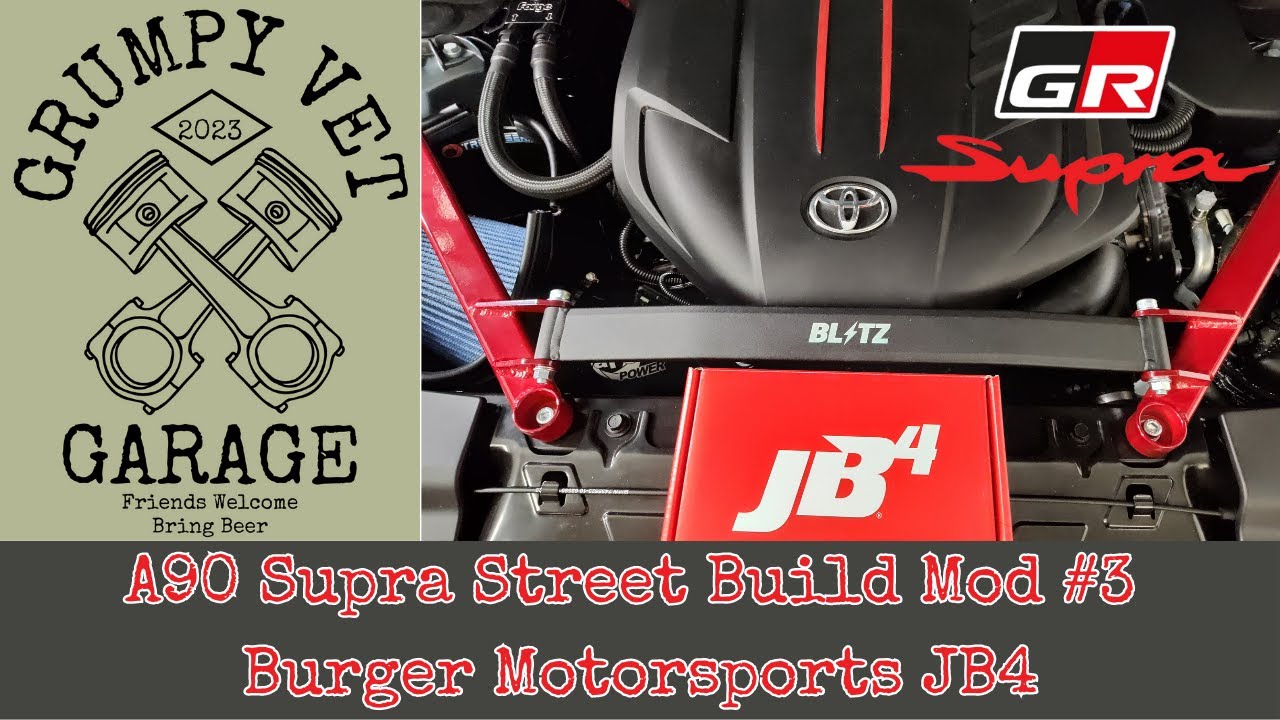 Установка и обзор тюнера Burger Motorsports JB4 — обновление производительности A90 Supra Street ...
