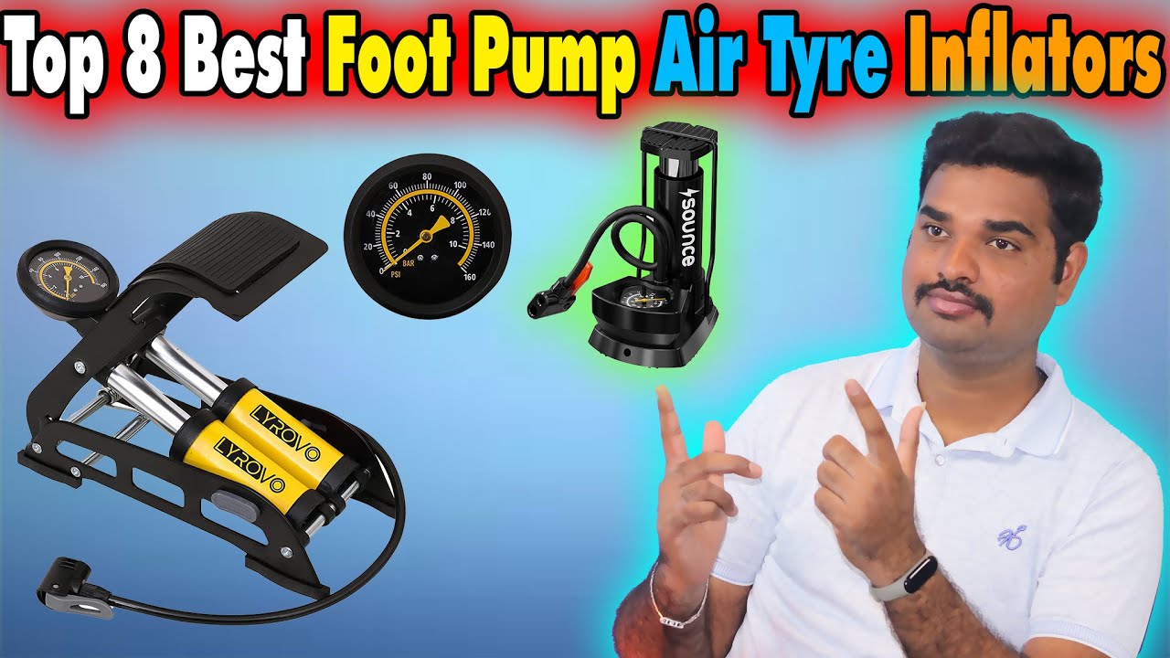 ✅ Top 8 Best Foot Pump Air Tyre Inflator In India 2025 With Price |Foot Pump Review & Comparison