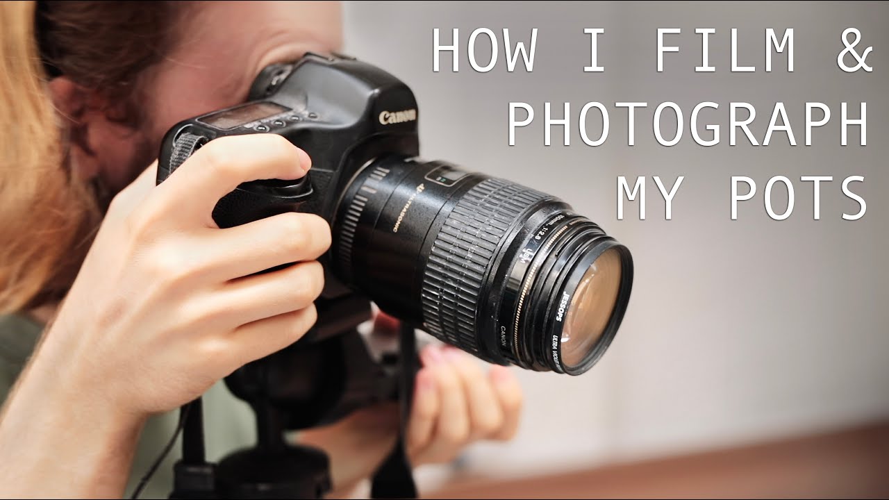 Как я снимаю и фотографирую свою керамику