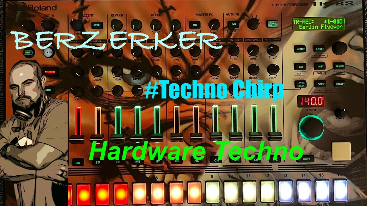 2 Black eyes - Techno (#Roland TR-8s,#Octatrack) Hardware Jam 03 🔥🔊🔥🔊 #dawlesstechno #hardwarejams 