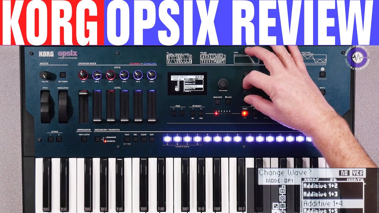 Обзор Korg OPSIX - SonicLAB