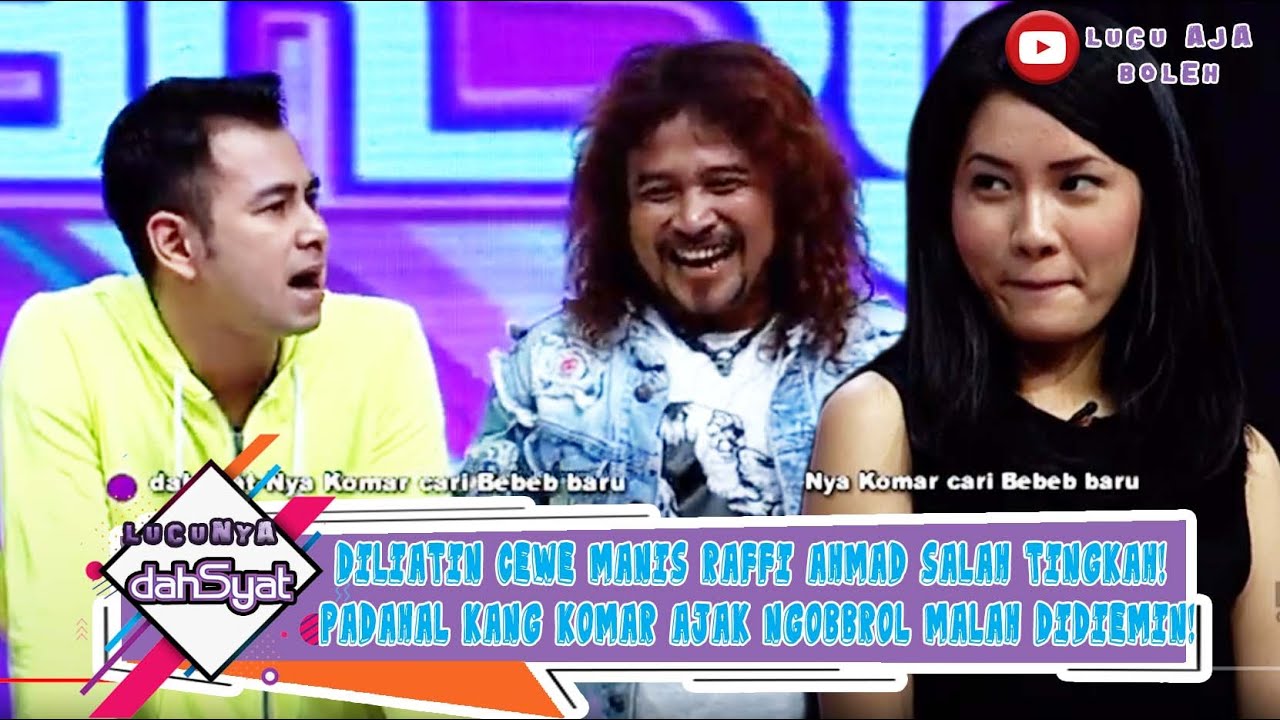 TATAPAN CEWE MANIS BIKIN RAFFI AHMAD SALAH TINGKAH! KANG KOMAR LANGSUNG MINTA DI JODOHIN! - DAHSYAT