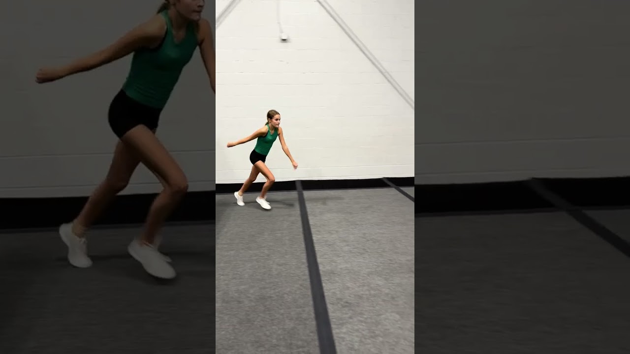 She Can FLY! 🦅 #Shorts #Gymnastics