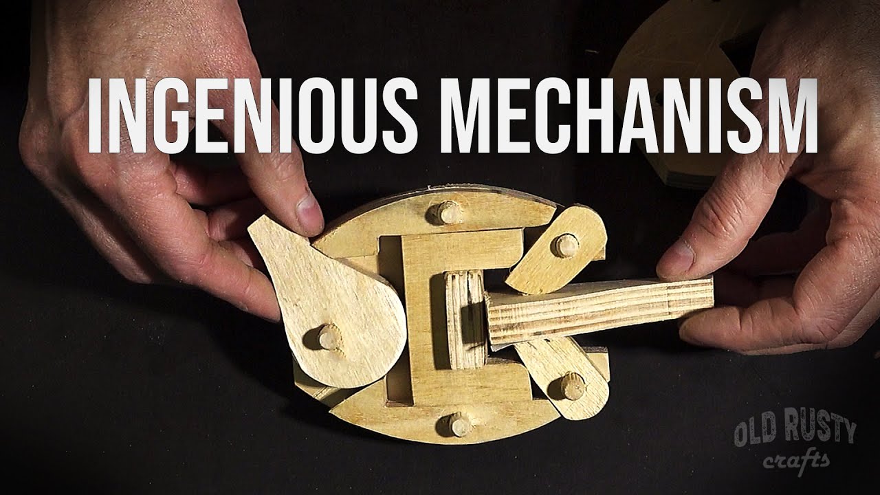 A wooden clamp like you've never seen before