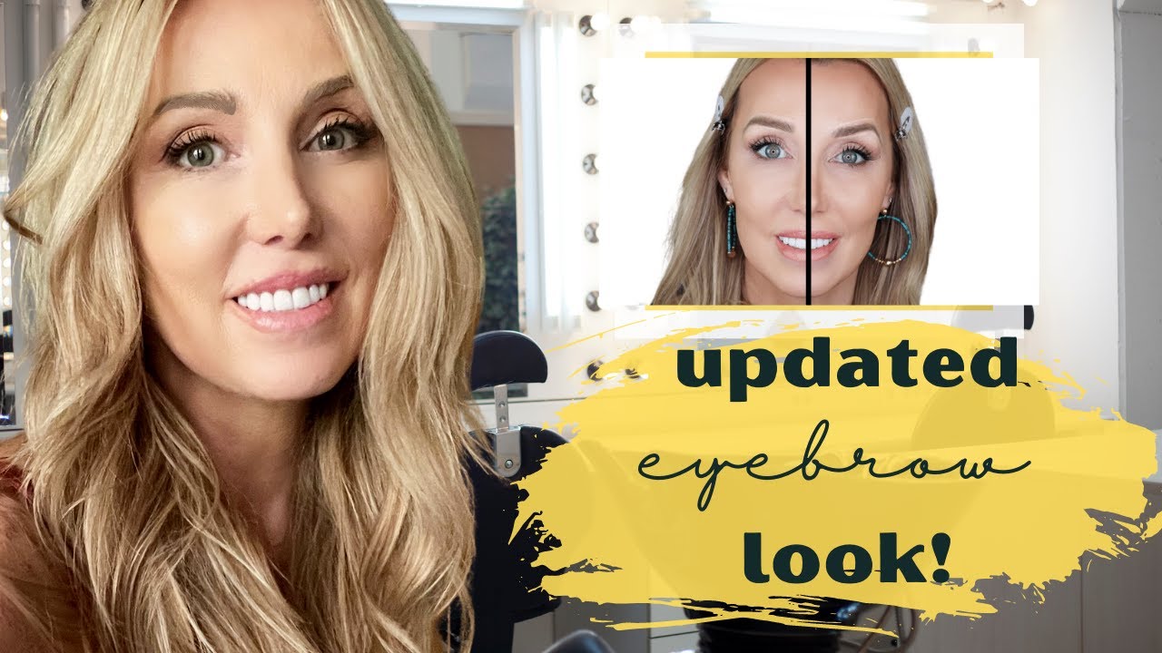 UPDATED EYEBROW TUTORIAL  | for mature  or mature(ing) skin