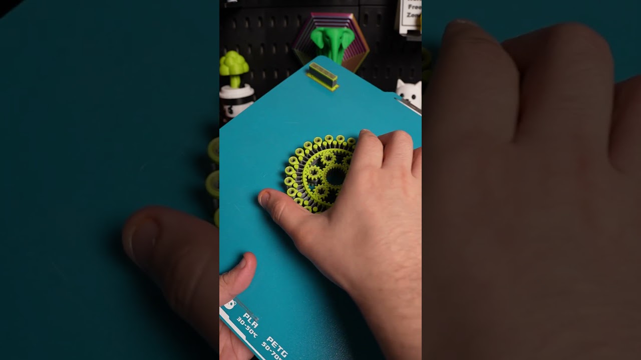 3D Printed Planetary Gears Fidget Spinner &ndash; Hypnotic & Satisfying!