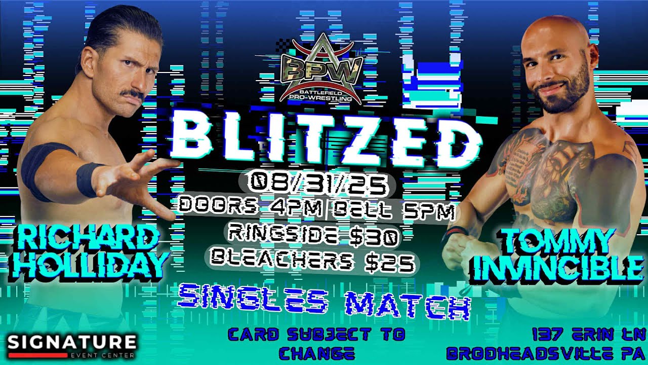 [FULL MATCH] Tommy Invincible vs @Richard_Holliday  | BPW Blitzed
