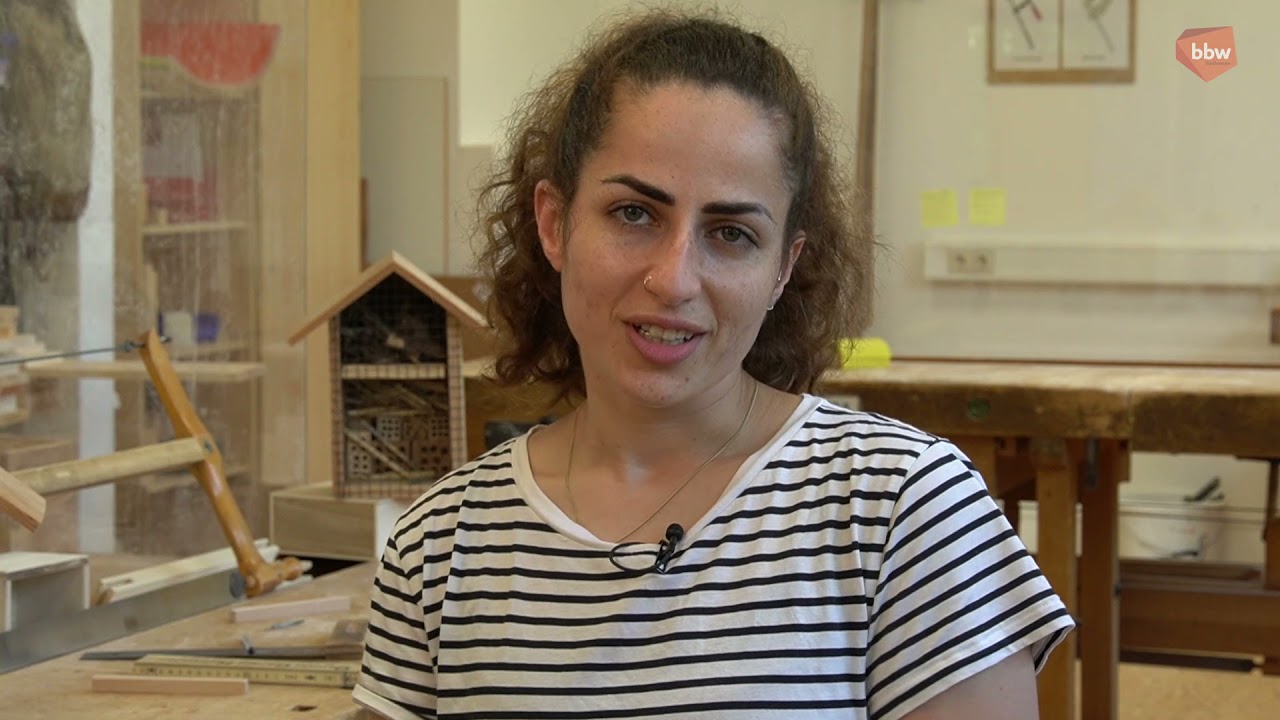 Holz-Ausbilderin Jenny Abdullahad  - bbw Südhessen