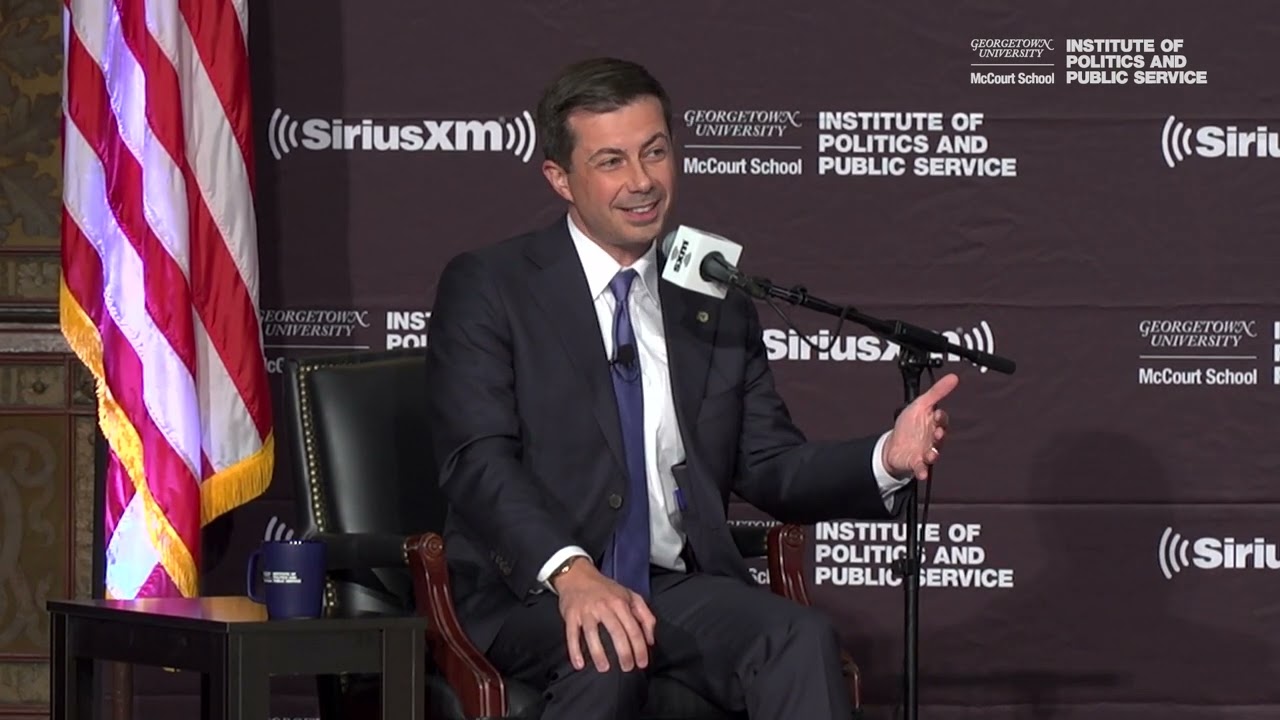 GU Politics and SiriusXM Town Hall with Secretary Pete Buttigieg