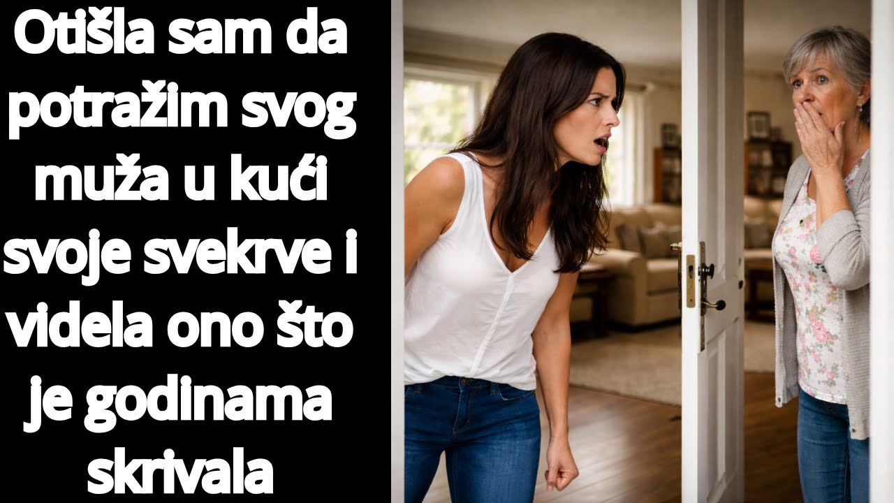 Otišla sam da potražim svog muža u kući svoje svekrve i videla ono što je godinama skrivala