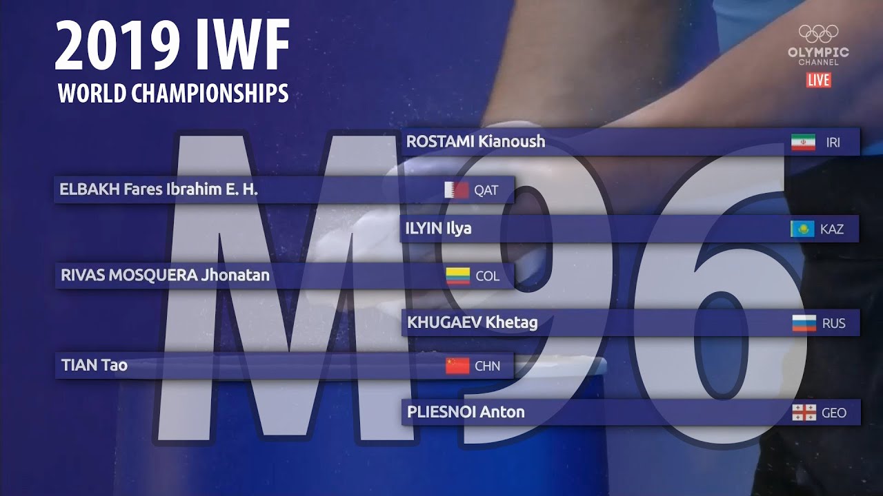 2019 World Weightlifting Championships. men 96kg \ Чемпионат мира мужчины до 96кг