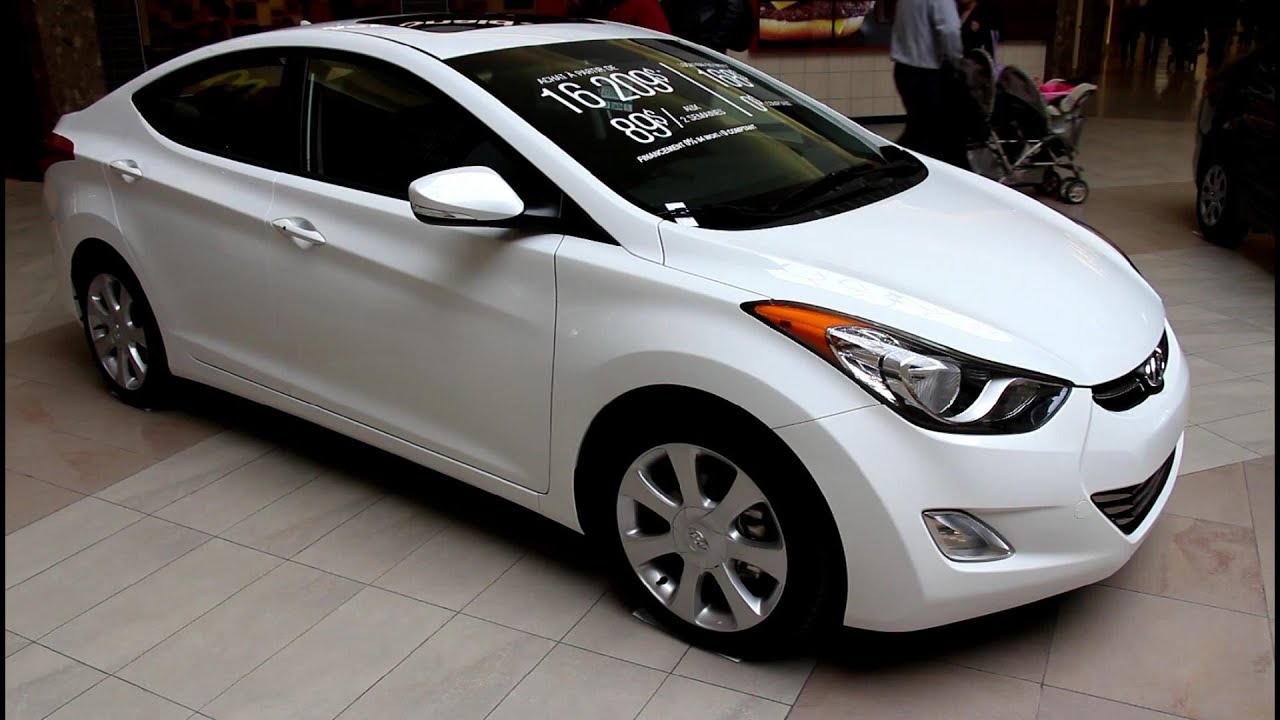 2013 Hyundai Elantra Limited Navigation - Exterior and Interior Walkaround - Canon T4i Video