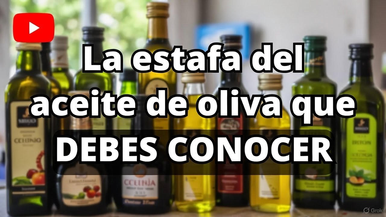 La estafa del aceite de oliva que debes conocer