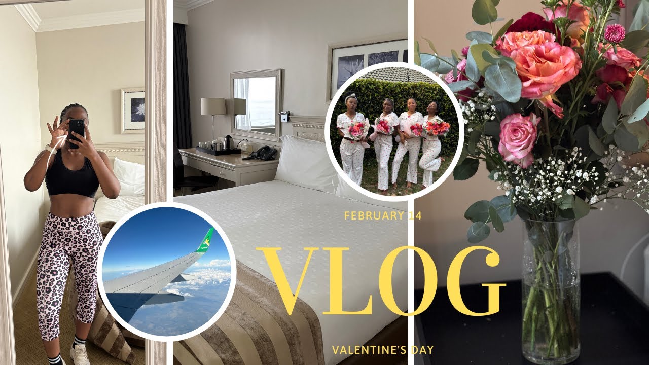 Quick Durban Trip ✈️ + Galentines (girlhood)+ 1K Milestone ! ✨| South African YouTuber 